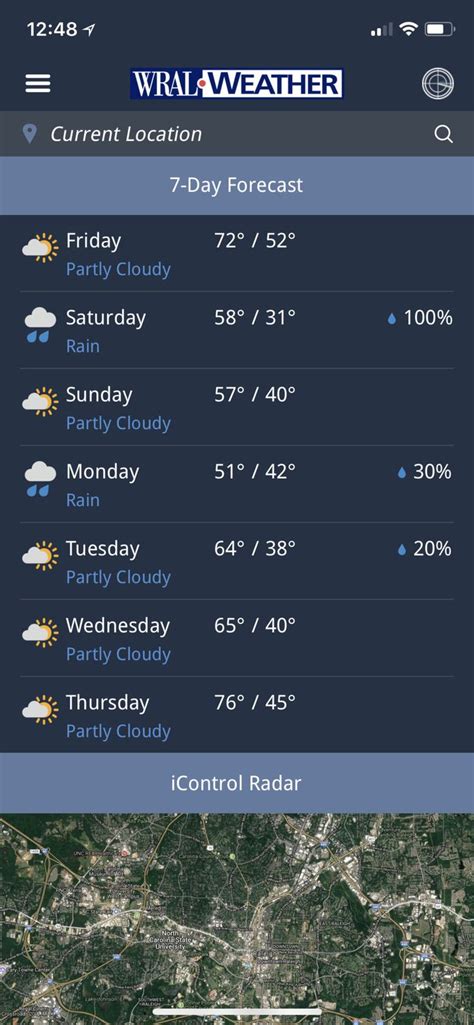Wral weather forecast 7-day. Bloomberg. 29m. Ellison Says Bankman-Fried Told Her to Commit Crimes. Get the latest WRAL WeatherCenter Forecast whenever you need it, including the DUALDoppler5000 and the 7-Day Forecast. 