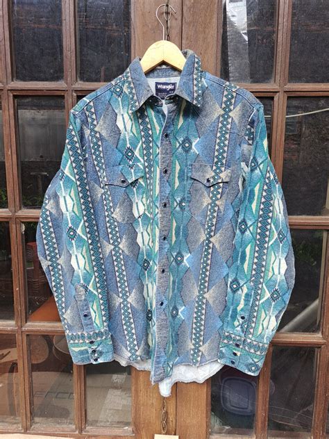 Wrangler Brushpopper Snap Shirt - Etsy