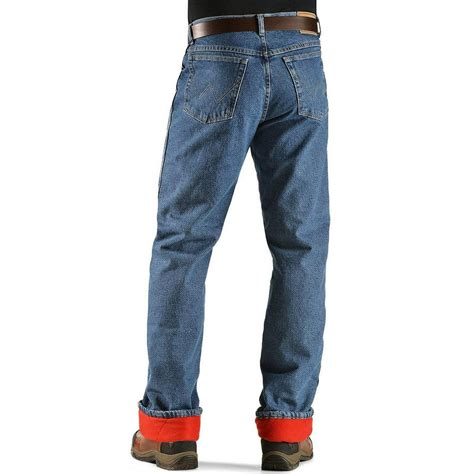 Wrangler Thermal Jeans In Men