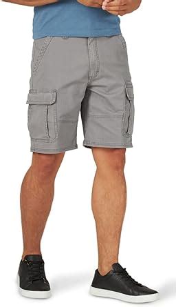 These classic cargo shorts feature a relaxed fit through the seat, thigh, and knee. They also come with a cellphone pocket on the left side, a 10-inch inseam, and a U-shape construction for increased comfort where you need it most. Wrangler® Five Star stretch ripstop cargo shorts - perfect for your adventures and all those days you're ....