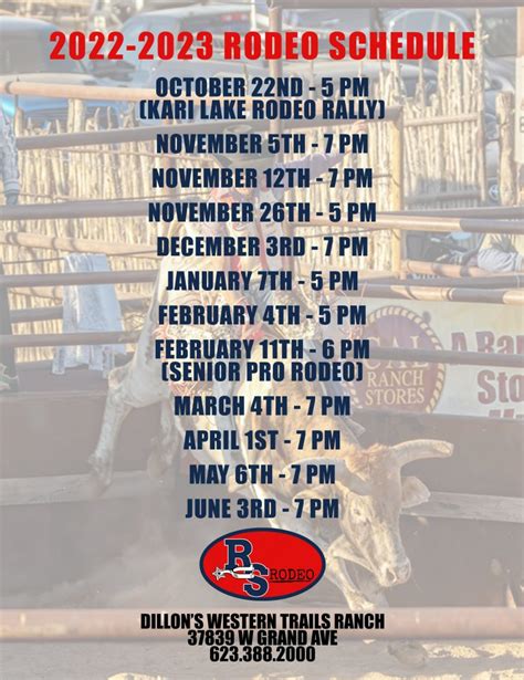 Wrangler roping schedule. ROUND 8 - DECEMBER 14, 2023 DAYSHEET | NEWS AND NOTES ___________ BAREBACK RIDING Place Contestant Stock Score Payoff 1 Jess Pope The Crow Championship Pro Rodeo 88.5 $30,706 2 Jacob Lees San Angelo Sam Pete Carr Pro Rodeo 87.0 $24,268 3 Rocker Steiner Hooey Rocks Championship Pro Rodeo 86.0 $18,325 4 Richmond Champion Tarnished Silver Three Hills Rodeo 85.5 $12,877 5 Kade Sonnier Full ... 