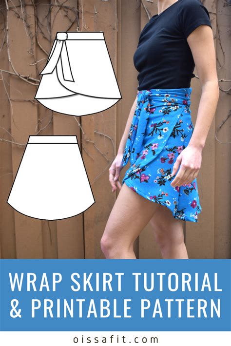 Wrap Mini Skirt Tutorial