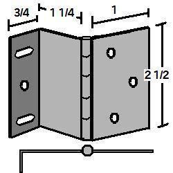 Wrap-around "L" hinges for plantation shutters - Renovate Forum