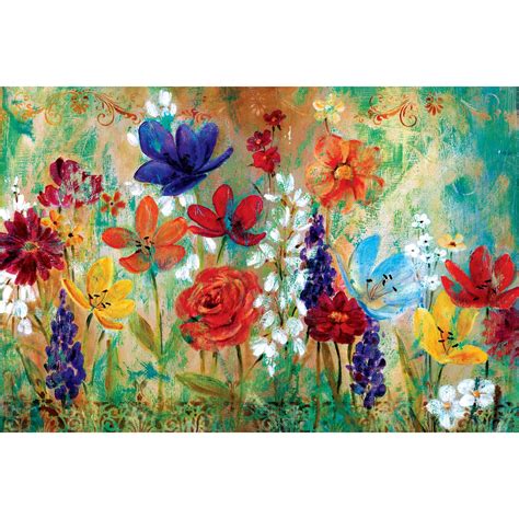 Wrapped Canvas Wall Art Floral On Sale Wayfair