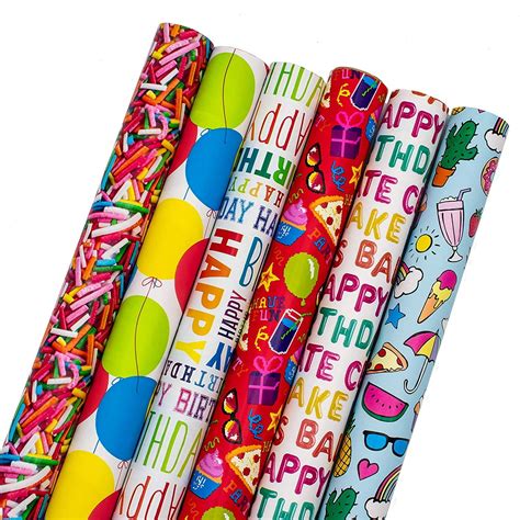 CAMKUZON Christmas Wrapping Paper Rolls, Kraft Paper Gift Wrap for Holiday  Party