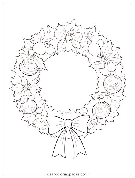 Wreath Coloring