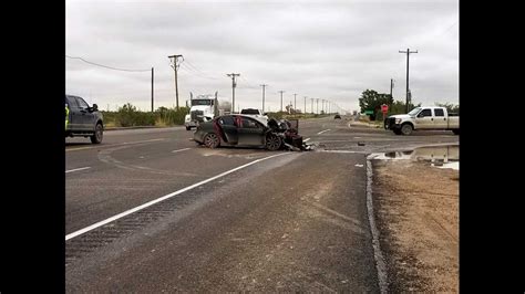 May 8, 2024 · May 8, 2024. A Midland man was killed and four people injured in a three-vehicle crash in Midland County Monday night. According to the Texas Department of Public Safety, a preliminary ...