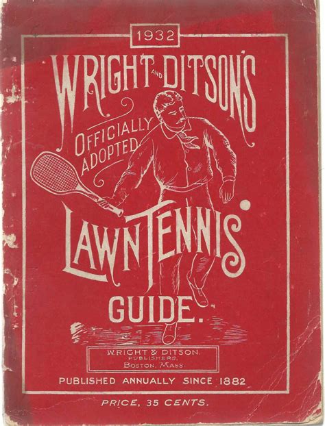 Wright ditson officially adopted lawn tennis guide. - Geschichte der pfarre st. mauritius zu köln..