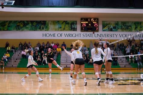 Women's Volleyball Schedule Roster Coaches Statistics News Camp Information Additional Links View PDF # Northern Ky. (13-12,11-3 Horizon) -VS- # Wright St. (22-3,14-0 Horizon). 