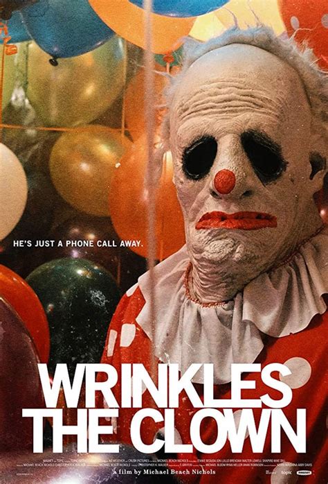 Wrinkles the clown. Sep 6, 2019 · Wrinkles The Clown will premiere at Fantastic Fest, and then hits theaters and digital on October 4th. Yup, the same day that Joker hits theaters, so you can have a double dose of clown induced panic. 