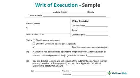 Writ of execution process.  However, some defendants ignore judgments aga...