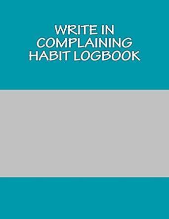 Write In Cheating Habit Logbook