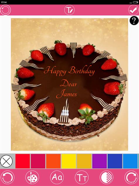 Write Name on Birthday Cake APK Download for Android 