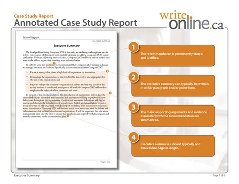 Write Online Case Study Report Writing Guide Resources