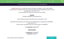 Write Small Numbers in Standard Form Worksheet EdPlace