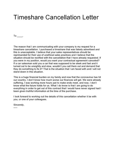 Write a letter cancel your timeshare and get a refund a step by step guide to writing a cancellation letter. - Lengua y comunicación en el español del turismo.