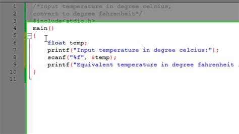 Write a temperature conversion program.  This is the output of the above code: Conclusion In t...