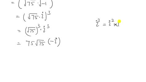 Write the complex number in standard form.\sqrt{…