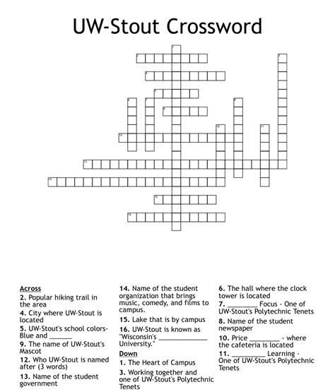 The Crossword Solver found 30 answers to "stout relative?", 3 letters crossword clue. The Crossword Solver finds answers to classic crosswords and cryptic crossword puzzles. Enter the length or pattern for better results. Click the answer to find similar crossword clues . Enter a Crossword Clue.