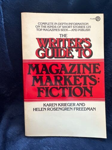 Writers guide to magazine fiction by freedman. - The oxford handbook of the russian economy by michael alexeev.