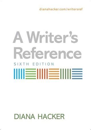 Download Writers Reference 6E  Exercises Compact Format By Diana Hacker