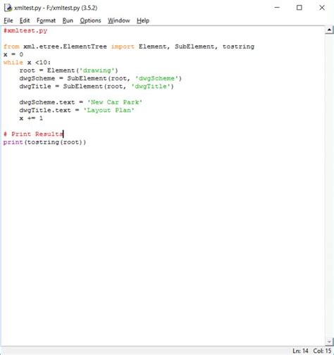 Writing Python Code to Generate XML How to plan, Coding, Writing