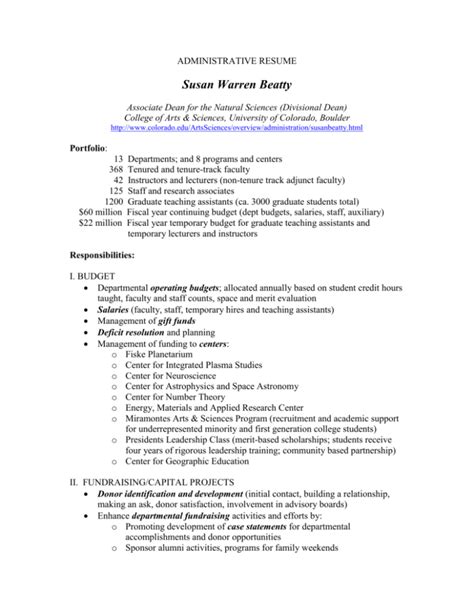 Writing a Resume Portland State University - 15 Transferable …