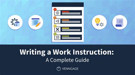 Writing a Work Instruction: A Complete Guide - Venngage