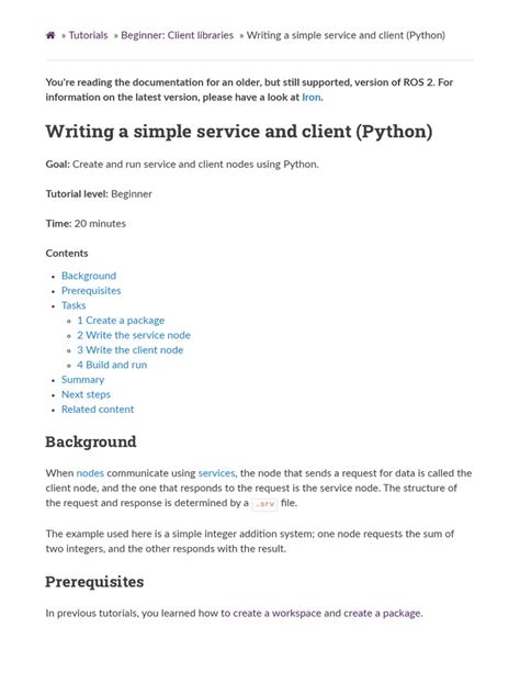 Writing a listener (Python) - ROS Documentation