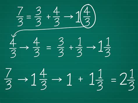 Writing a mixed number as an improper fraction - TutorialsPoint