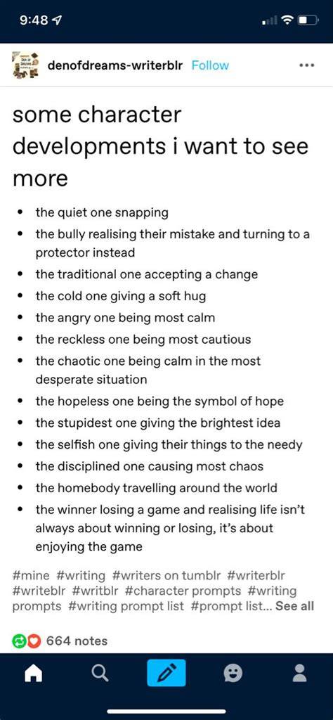 Writing challenges tumblr.  Posts tagged with #writing challenge to my lovely parti...