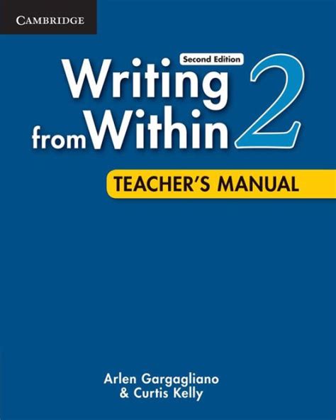 Writing from within level 2 teachers manual by arlen gargagliano. - Can am rally 200 bombardier atv 2003 2005 workshop manual.