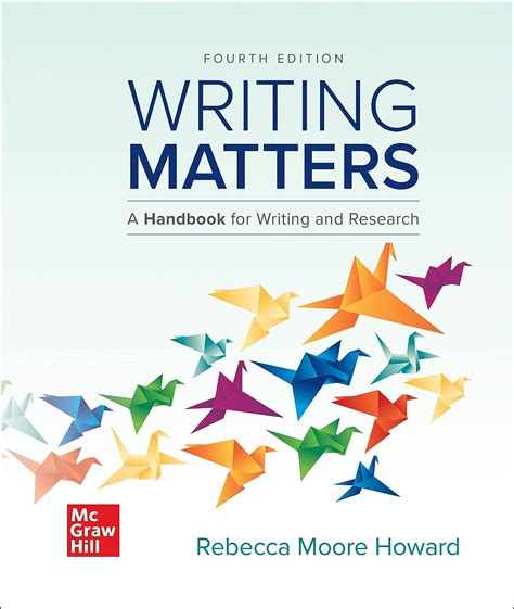 Writing matters a handbook for writing and research comprehensive edition. - Solutions manual for a first course in differential equations with.