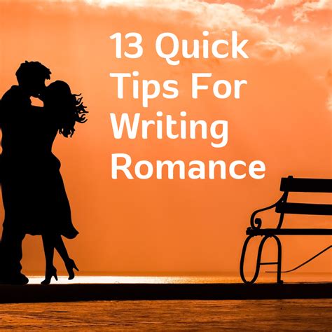 Writing romance tips.  i developed it prior tovever getting a book contract and ...