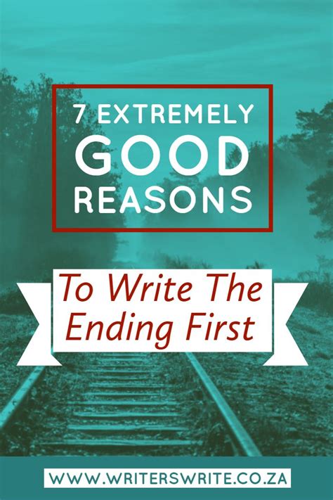 Writing the ending first : r/writing - reddit