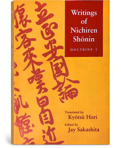 Download Writings Of Nichiren Shonin Doctrine 1 By Nichiren Shonin