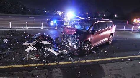 Wrong-way crash on Oakland freeway leaves two hospitalized