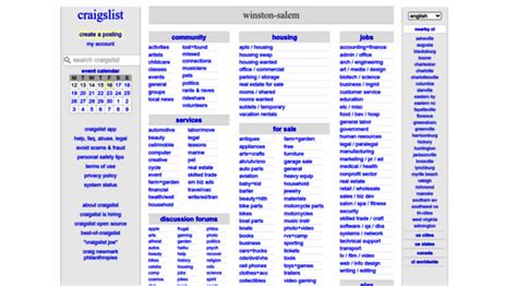 Ws craigslist. craigslist provides local classifieds and forums for jobs, housing, for sale, services, local community, and events 