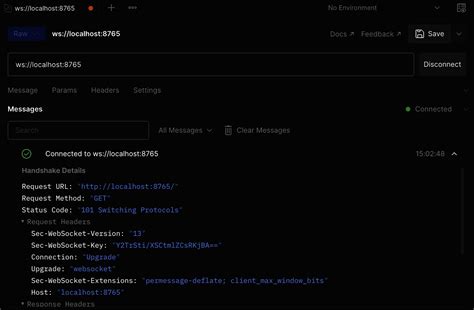 Ws localhost 8765. Chrome doesn't allow unsecure websocket (ws) connections to localho...