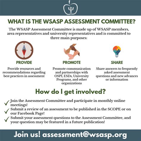 Wsasp - The Washington State Association of School Psychologists is a volunteer organization comprised of practicing school psychologists, trainers of school psychologists, graduate students and retired school psychologists working collaboratively across our state. We provide professional development, advocate for students and families, provide ...
