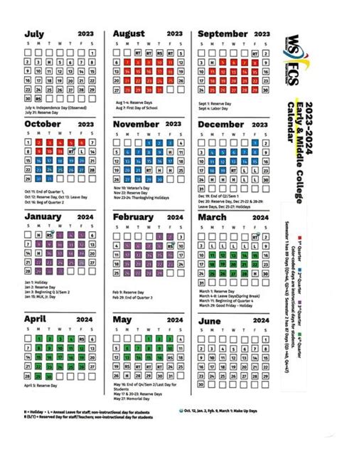 Wsfcs K12 Nc Us Calendar