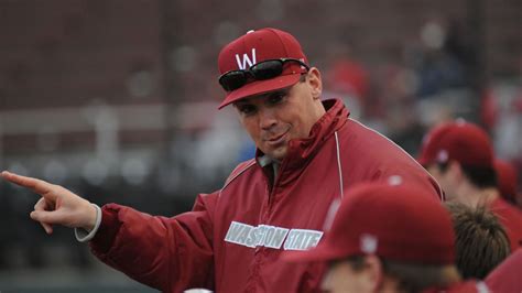 Sat., March 28, 2015. 1 of 8. Former WSU baseball coach Bobo Brayton, right, reacts to the retiring of his jersey presented by coach Tim Mooney before a game against UCLA (File / The Spokesman .... 