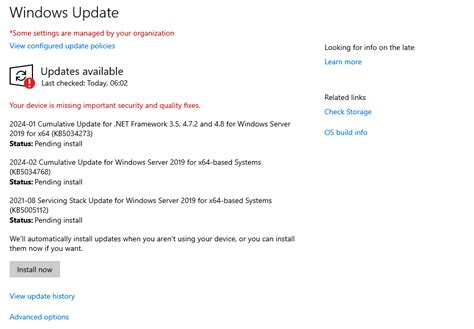 Wsus service stopped automatically. .  ...