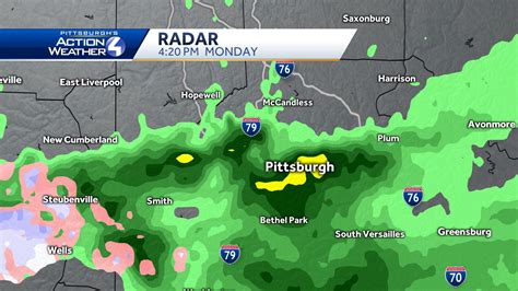Wtae interactive radar. Check the latest weather conditions, get location-specific push alerts on your phone & view our Interactive Radar at any time with the WTAE Pittsburgh's Action News 4 app. No active Closings & Delays. 