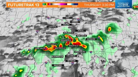 Live Doppler 13 Weather Blog | July 29, 2023 Forecast | wthr.com. Right Now. Indianapolis, IN ». 54°. Taking a look at weather predictions for the second half of the weekend.. 