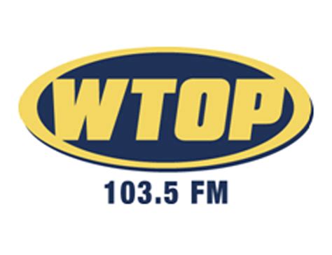 WTOP is an FM radio station broadcasting at 10