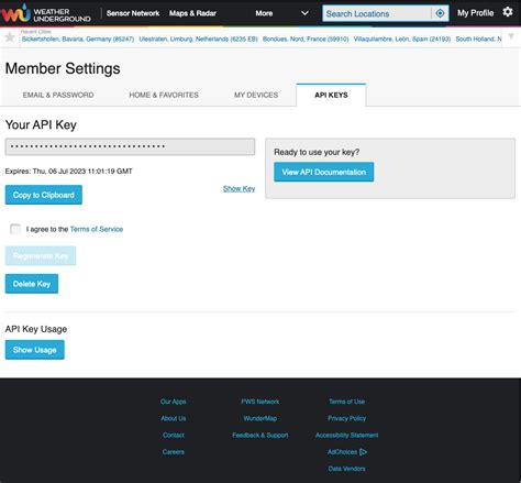 Wunderground api.  Apr 5, 2018 · About the Wunderground API The Wunderground API supplies diffe...