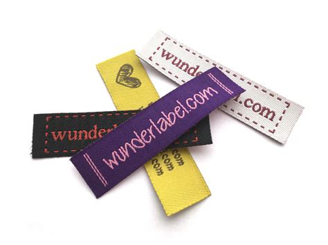 We even offer special care labels with a number of laundry symbols for you to choose from. . Wunderlabel