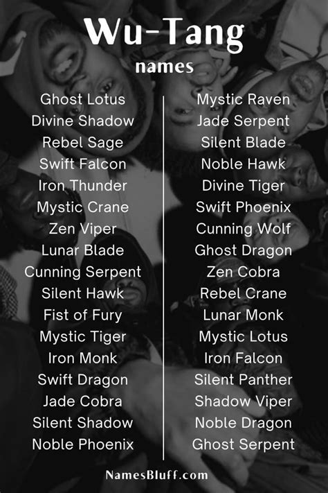Wutang Name Generator