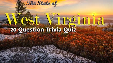Wv quick quizzes. Apr 24, 2020 · Levi Strauss is best known for manufacturing what kind of clothing? Name the 1975 Steven Spielberg film about a shark. What does the television channel's name ITV stand for? Which English King ... 